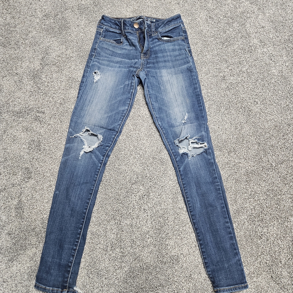 Blue Jegging Jeans
